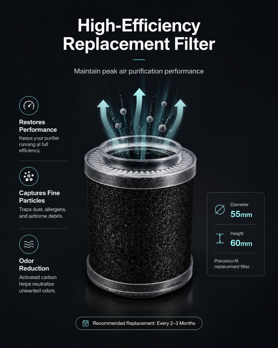 Artic White Auralyx Drive™ Smart Air System